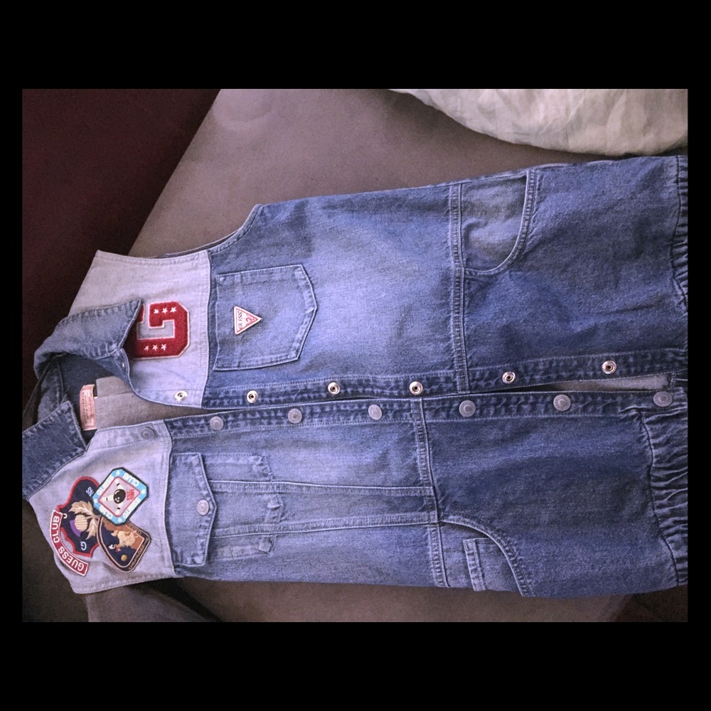 Vintage guess authentic jean and jacket included